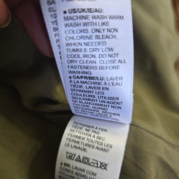 NWT The Drop Womens Military Elevated Staple Convertible Utility Trench Coat XL - Picture 10 of 12